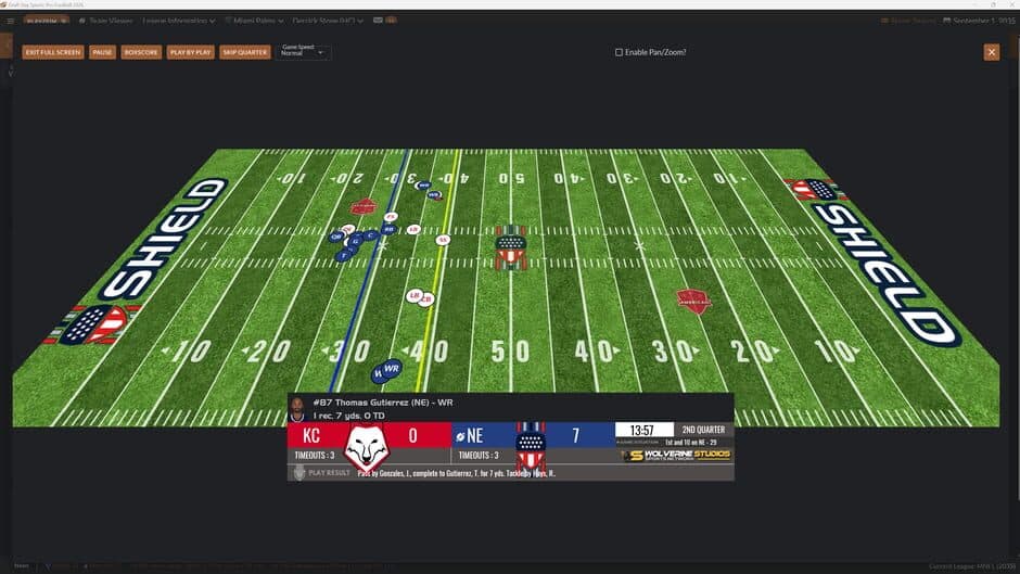 Скриншот 1 из Draft Day Sports: Pro Football 26
