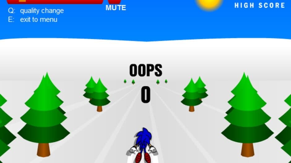 Скриншот 5 из Sonic 3D Snowboarding