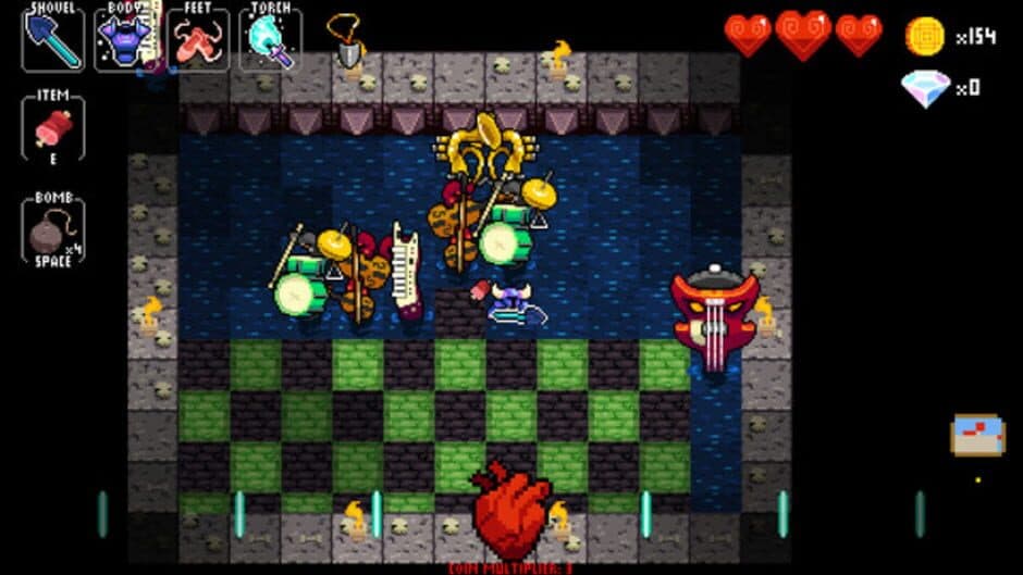 Скриншот 1 из Crypt of the Necrodancer: Shovel Knight