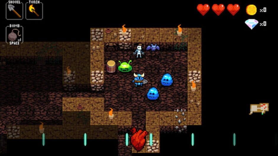 Скриншот 2 из Crypt of the Necrodancer: Shovel Knight