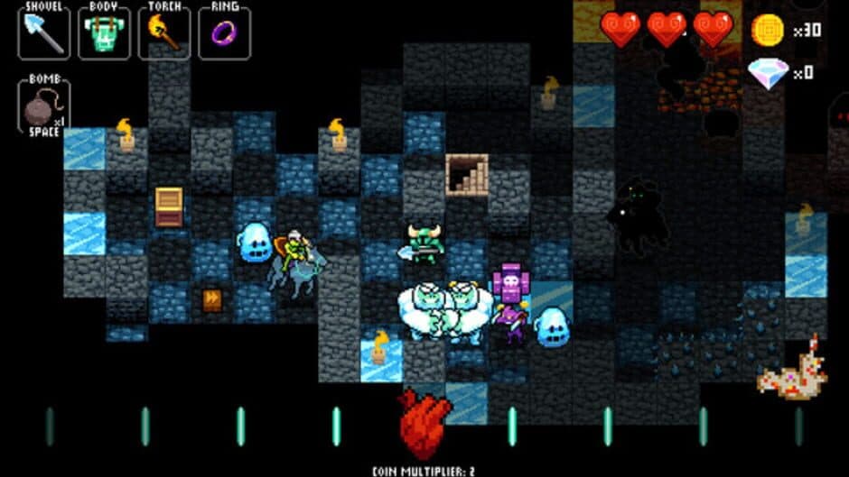 Скриншот 6 из Crypt of the Necrodancer: Shovel Knight