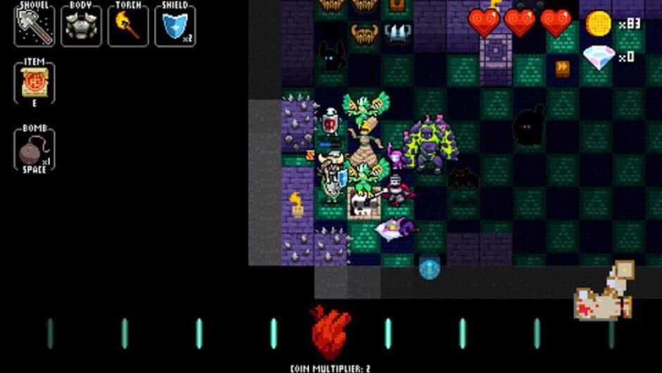 Скриншот 8 из Crypt of the Necrodancer: Shovel Knight