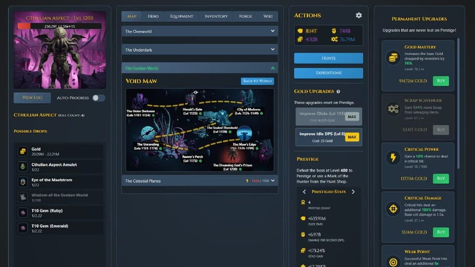 Скриншот 1 из Idle looter