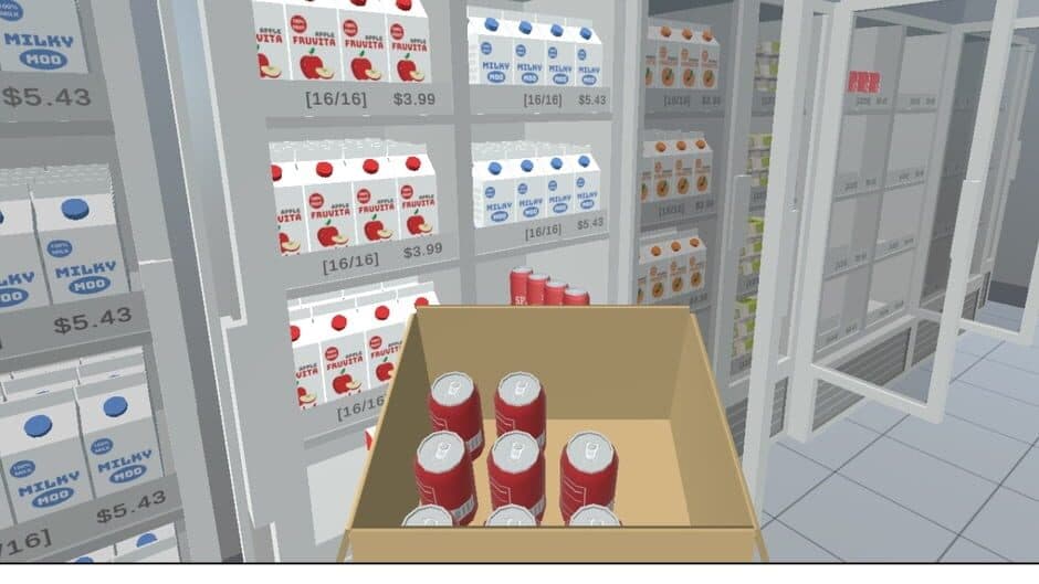 Скриншот 3 из Supermarket Simulator Store Game 3D