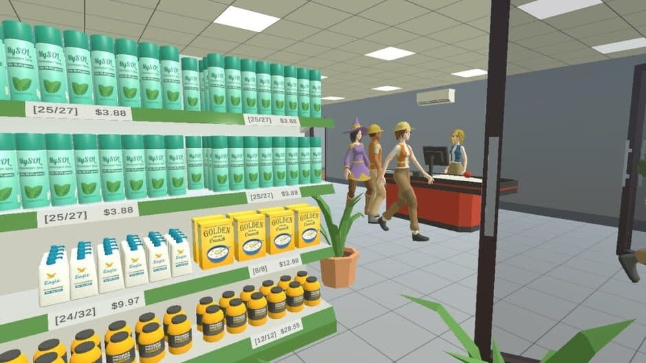 Скриншот 4 из Supermarket Simulator Store Game 3D