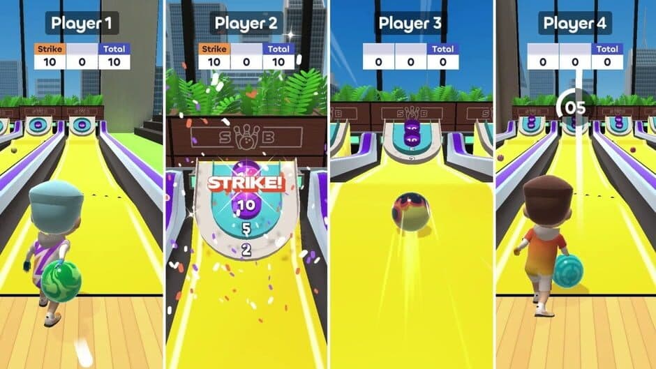 Скриншот 4 из Skyline Bowling: Spooky Edition