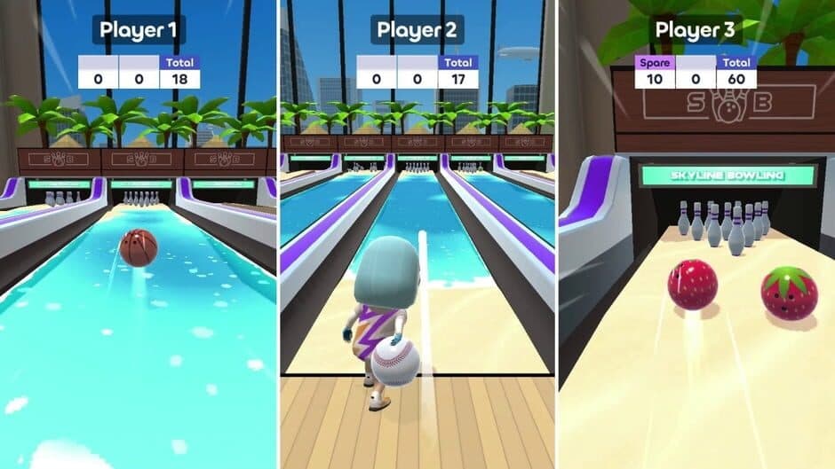 Скриншот 5 из Skyline Bowling: Spooky Edition