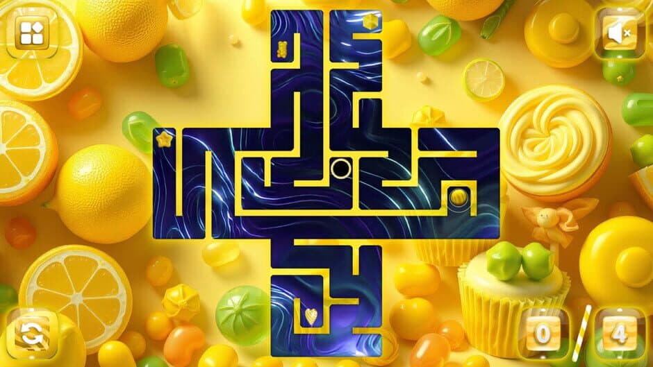 Скриншот 2 из Sweetie Candy Maze: Yellow Lemon