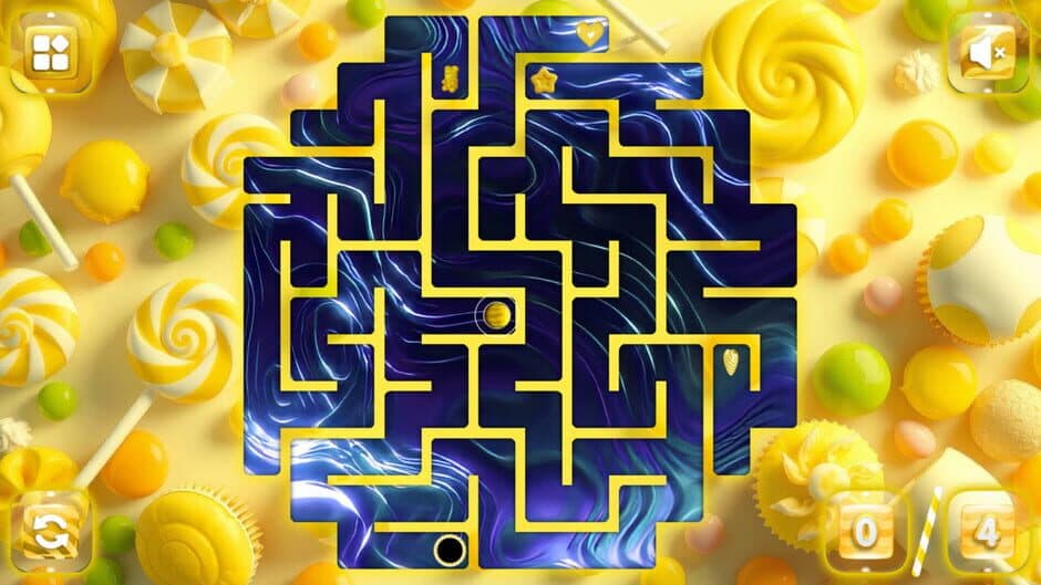 Скриншот 3 из Sweetie Candy Maze: Yellow Lemon