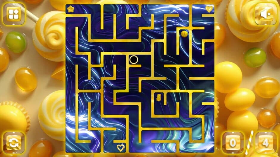 Скриншот 5 из Sweetie Candy Maze: Yellow Lemon