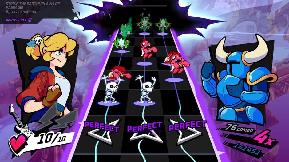 Скриншот 1 из Rift of the NecroDancer: Shovel Knight - "Strike the Earth! (Plains of Passage)" - Jake Kaufman