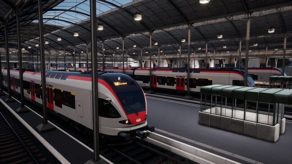 Скриншот 3 из Train Sim World 5: S-Bahn Zentralschweiz: Luzern - Sursee Route Add-On