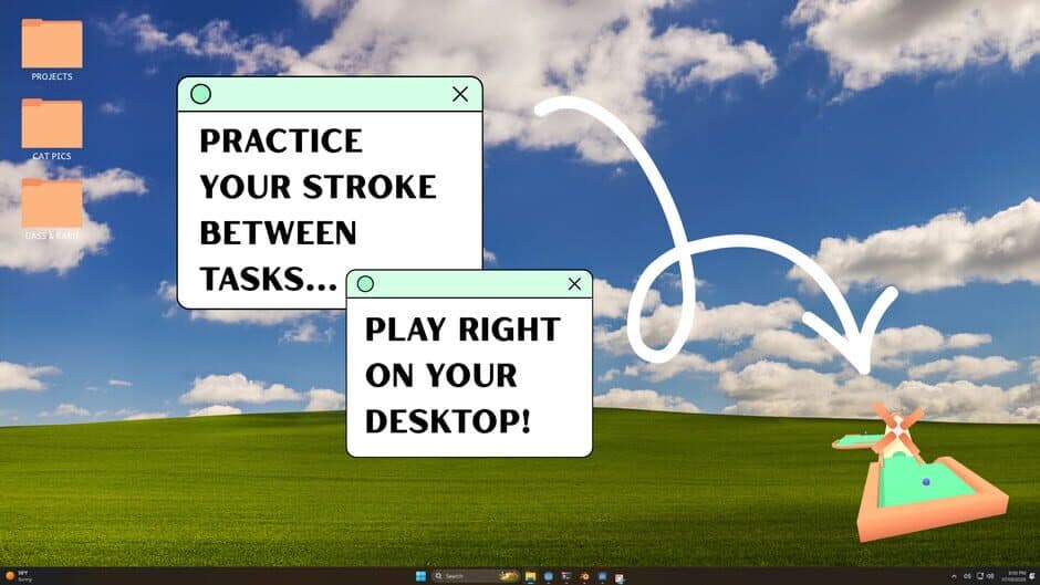 Скриншот 1 из Desktop Golf