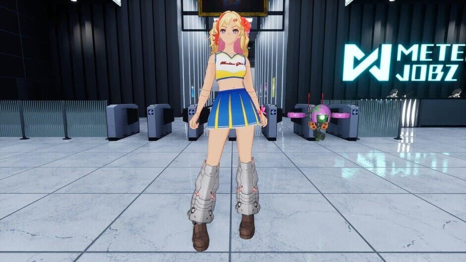 Скриншот 1 из Full Metal Schoolgirl: Costume - "Refreshing Cheerleader(Ryoko)"