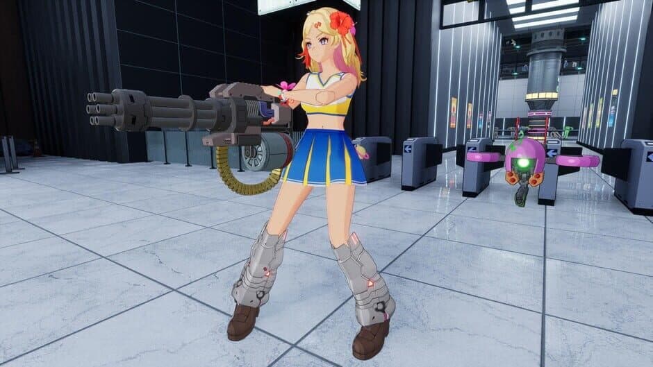 Скриншот 2 из Full Metal Schoolgirl: Costume - "Refreshing Cheerleader(Ryoko)"