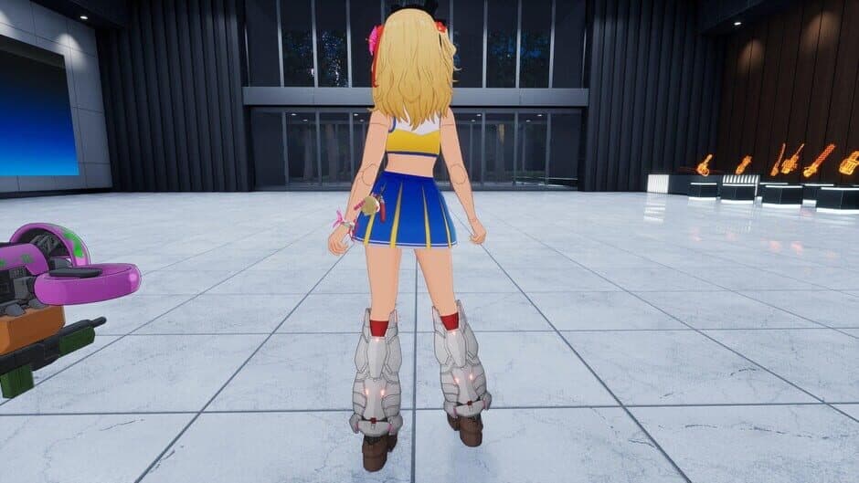 Скриншот 3 из Full Metal Schoolgirl: Costume - "Refreshing Cheerleader(Ryoko)"