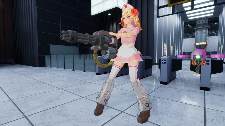 Скриншот 3 из Full Metal Schoolgirl: Costume - "Nurse Pale Pink (Ryoko)"