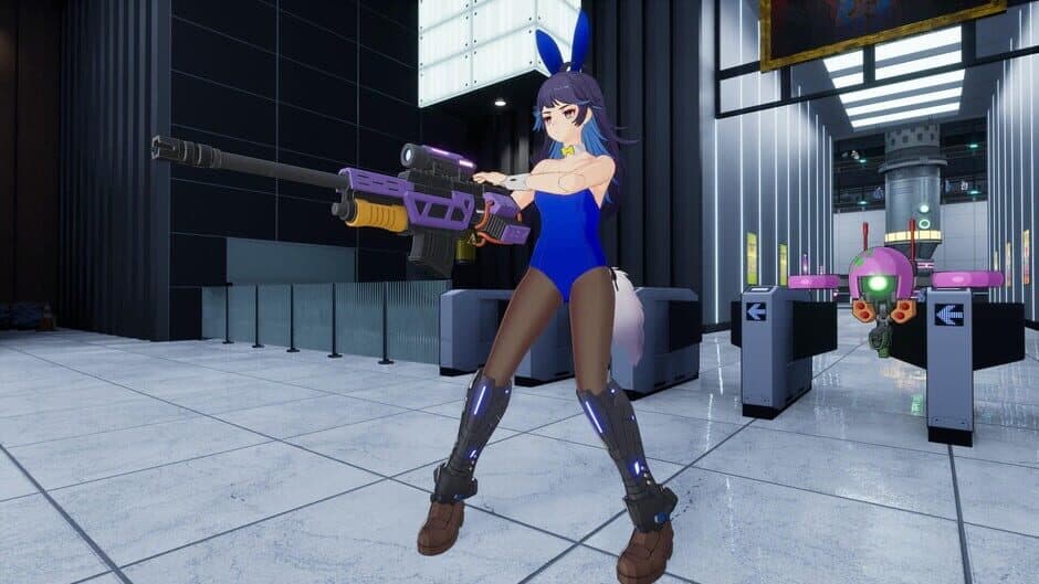 Скриншот 2 из Full Metal Schoolgirl: Costume - "Blue Bunny Girl (Akemi)"