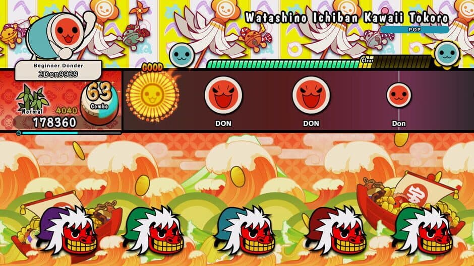 Скриншот 1 из Taiko no Tatsujin: Rhythm Festival - Kawaii Pop Idol Pack
