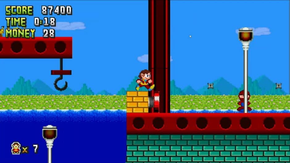 Скриншот 2 из Alex Kidd and the Miracle Gems