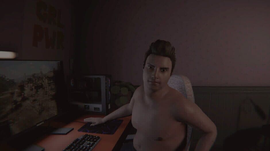 Скриншот 2 из I woke up in the house of a fat man: he's over 30 years old and loves beer and games