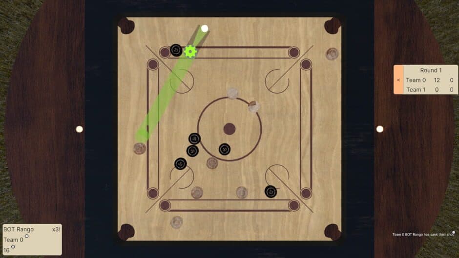 Скриншот 5 из Carrom Slam!