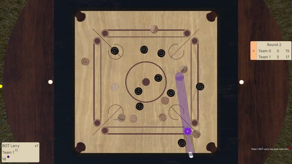 Скриншот 6 из Carrom Slam!
