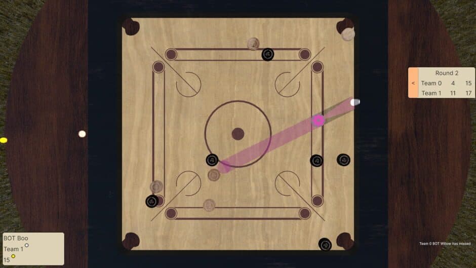 Скриншот 1 из Carrom Slam!