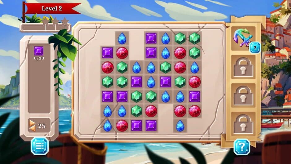 Скриншот 1 из Jewel Quest: Match 3 Adventure