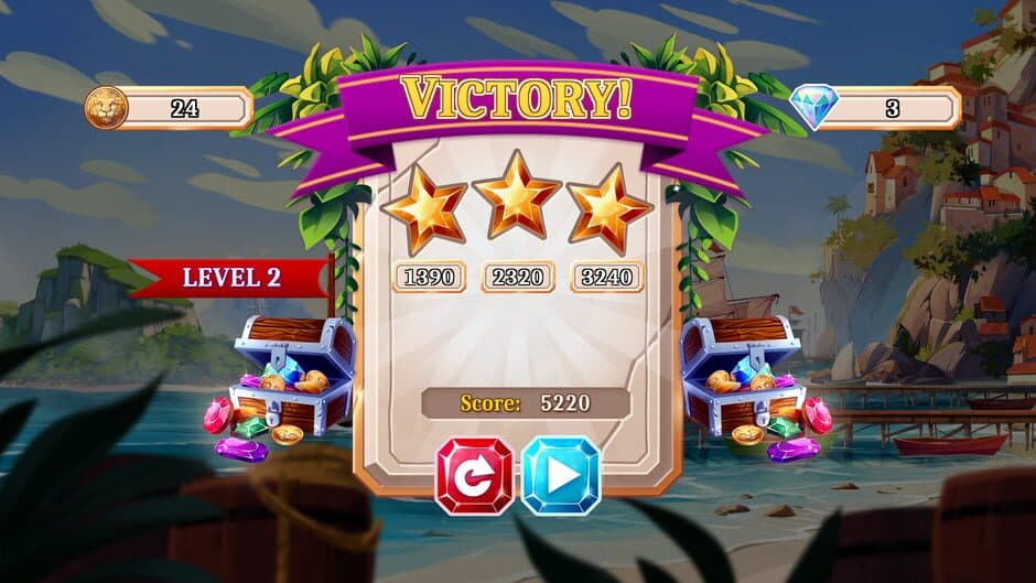 Скриншот 2 из Jewel Quest: Match 3 Adventure