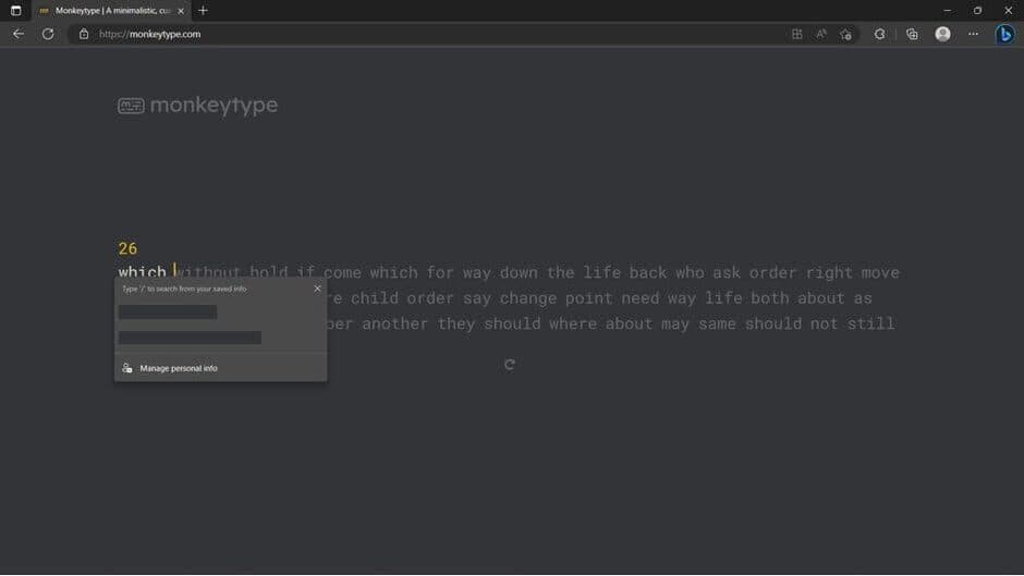 Скриншот 3 из Monkeytype