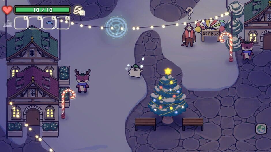 Скриншот 2 из Ogu and the Secret Forest: Winter Festival Blast