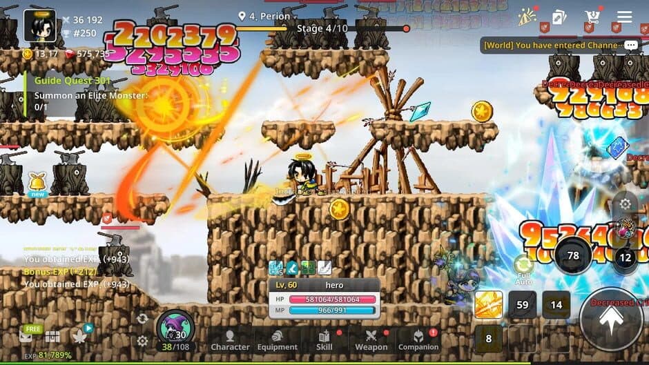 Скриншот 1 из MapleStory: Idle RPG