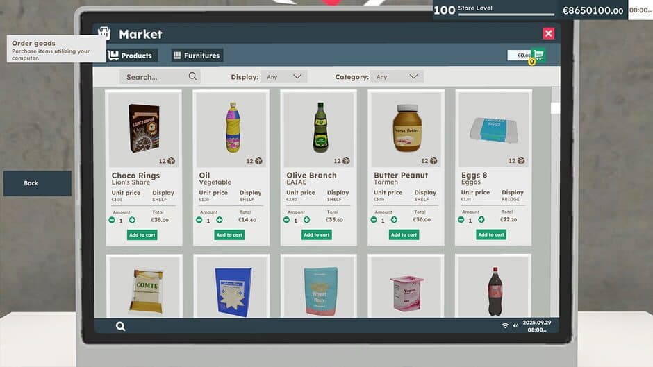 Скриншот 5 из Supermarket Simulator 25