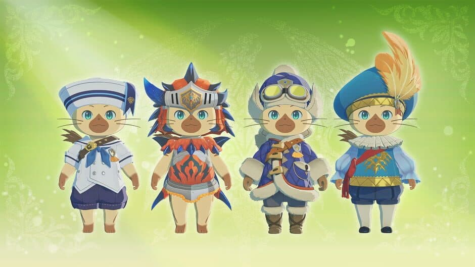 Скриншот 2 из Monster Hunter Stories 3: Twisted Reflection - Special Outfits Set