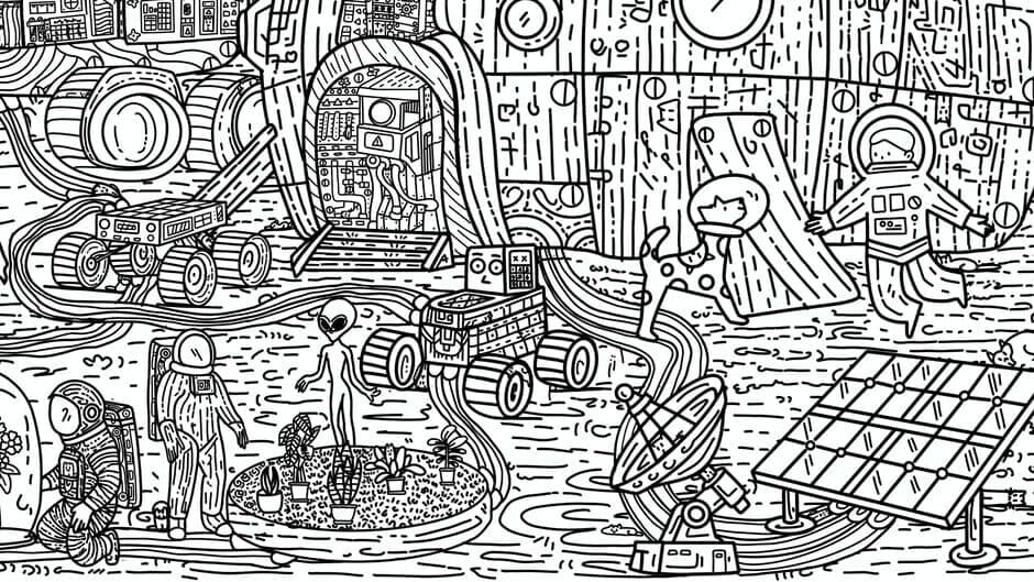 Скриншот 9 из 100 Moon Base Cats