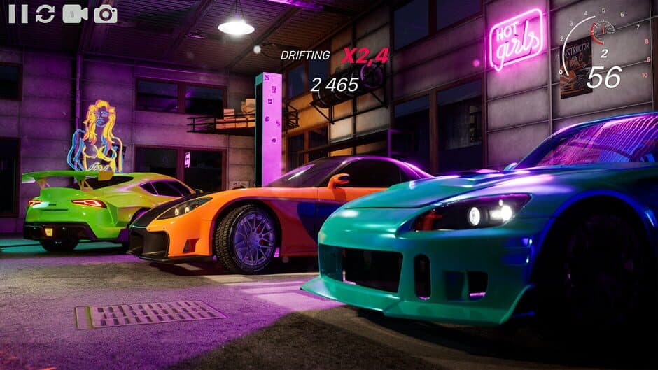 Скриншот 1 из Hashiriya Drifter: Car Racing, Drift, Drag Remaster