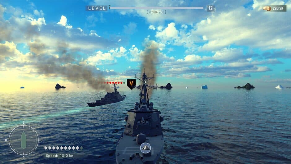 Скриншот 6 из Sea Power Naval Battle Combat