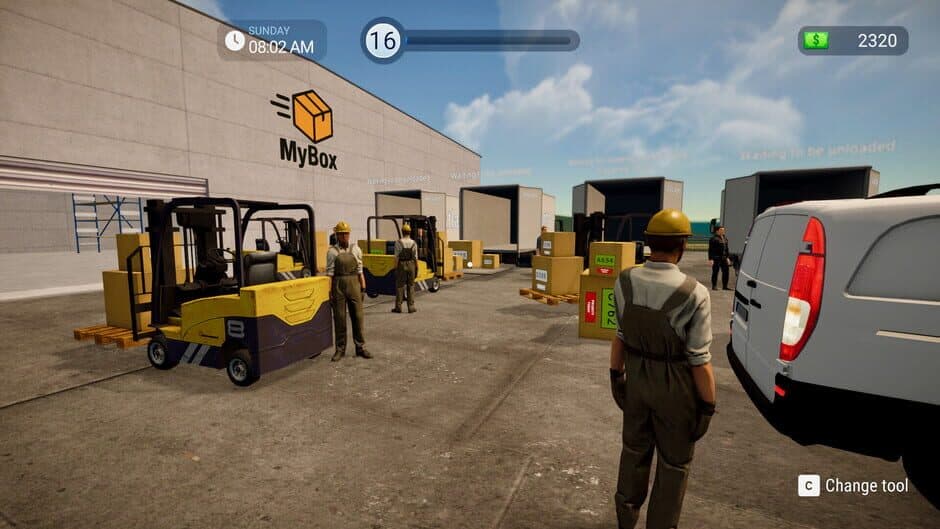 Скриншот 1 из Parcel Delivery Simulator