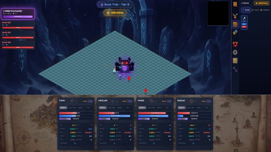 Скриншот 4 из Everfall: Idle Dungeon RPG