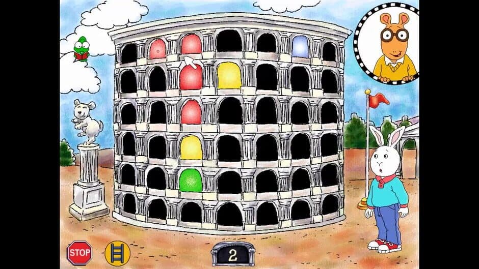 Скриншот 1 из Arthur's Thinking Games