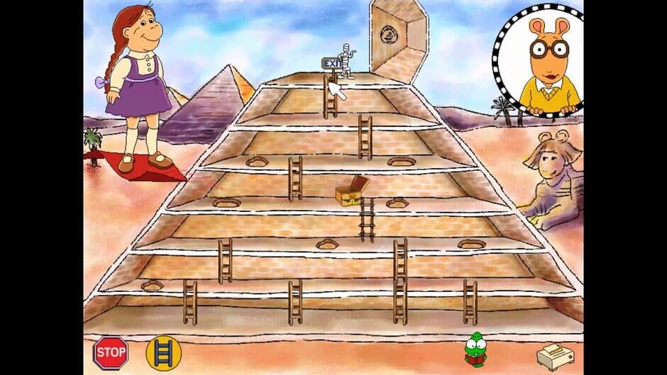 Скриншот 2 из Arthur's Thinking Games
