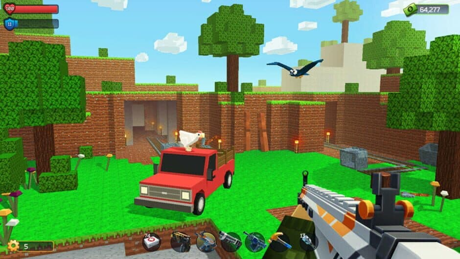 Скриншот 4 из Pixel Combat: Zombie Shooter