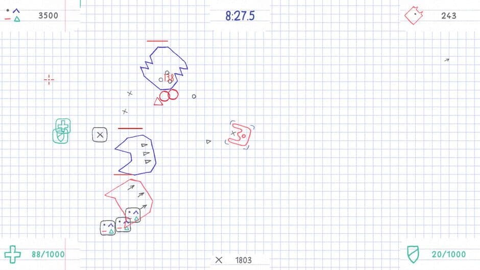 Скриншот 4 из Squared Notebook Fight