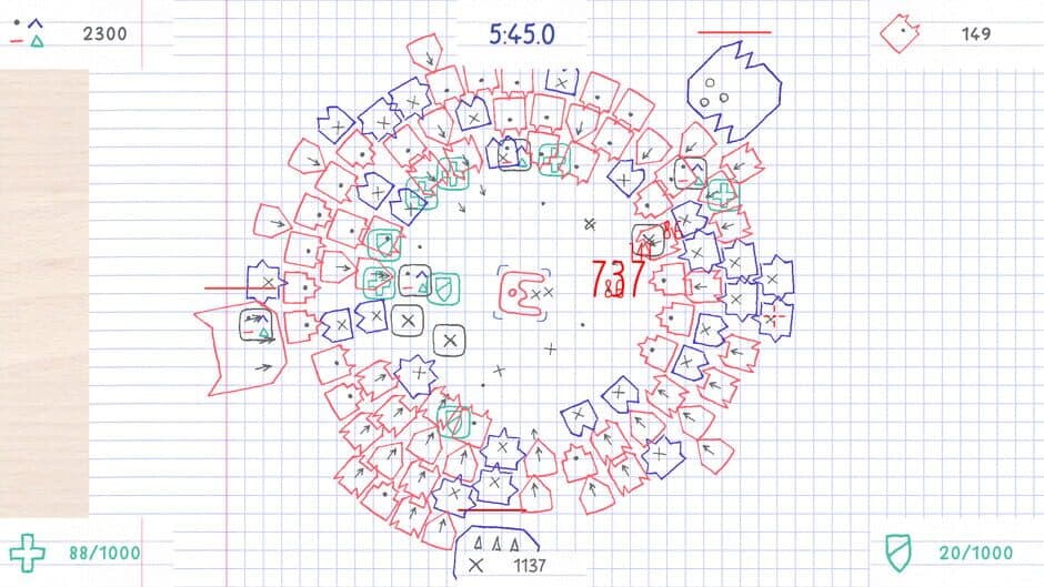 Скриншот 5 из Squared Notebook Fight