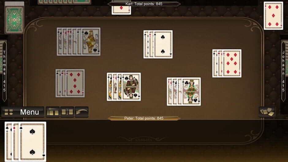 Скриншот 1 из Absolute Canasta for Windows 11