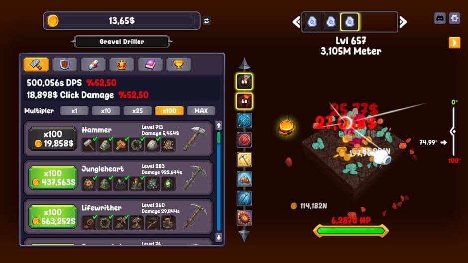 Скриншот 3 из Clicker Ore