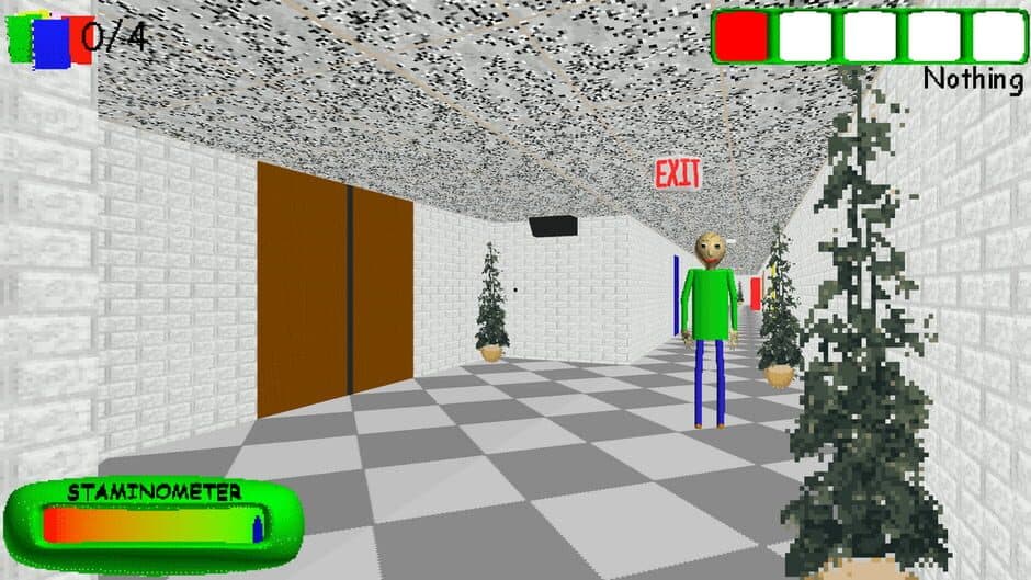 Скриншот 1 из Baldi's Basics Plus