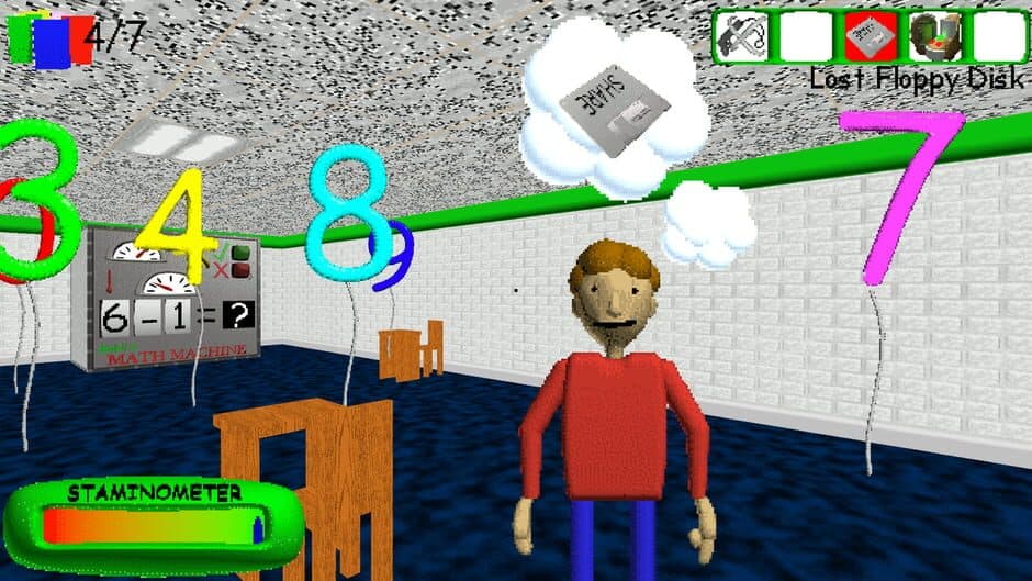 Скриншот 2 из Baldi's Basics Plus