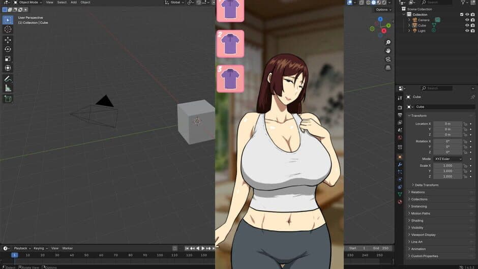 Скриншот 3 из Desktop Waifu
